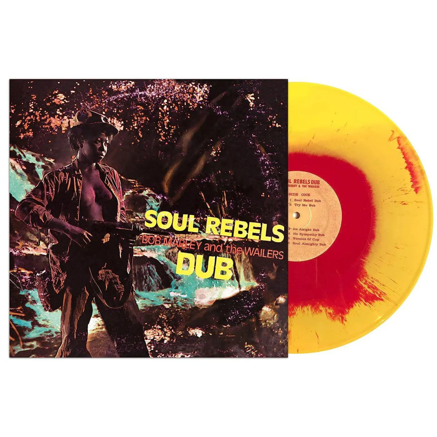 Bob Marley  Soul Rebels Dub (Yellow & Red Haze) Vinyl Record