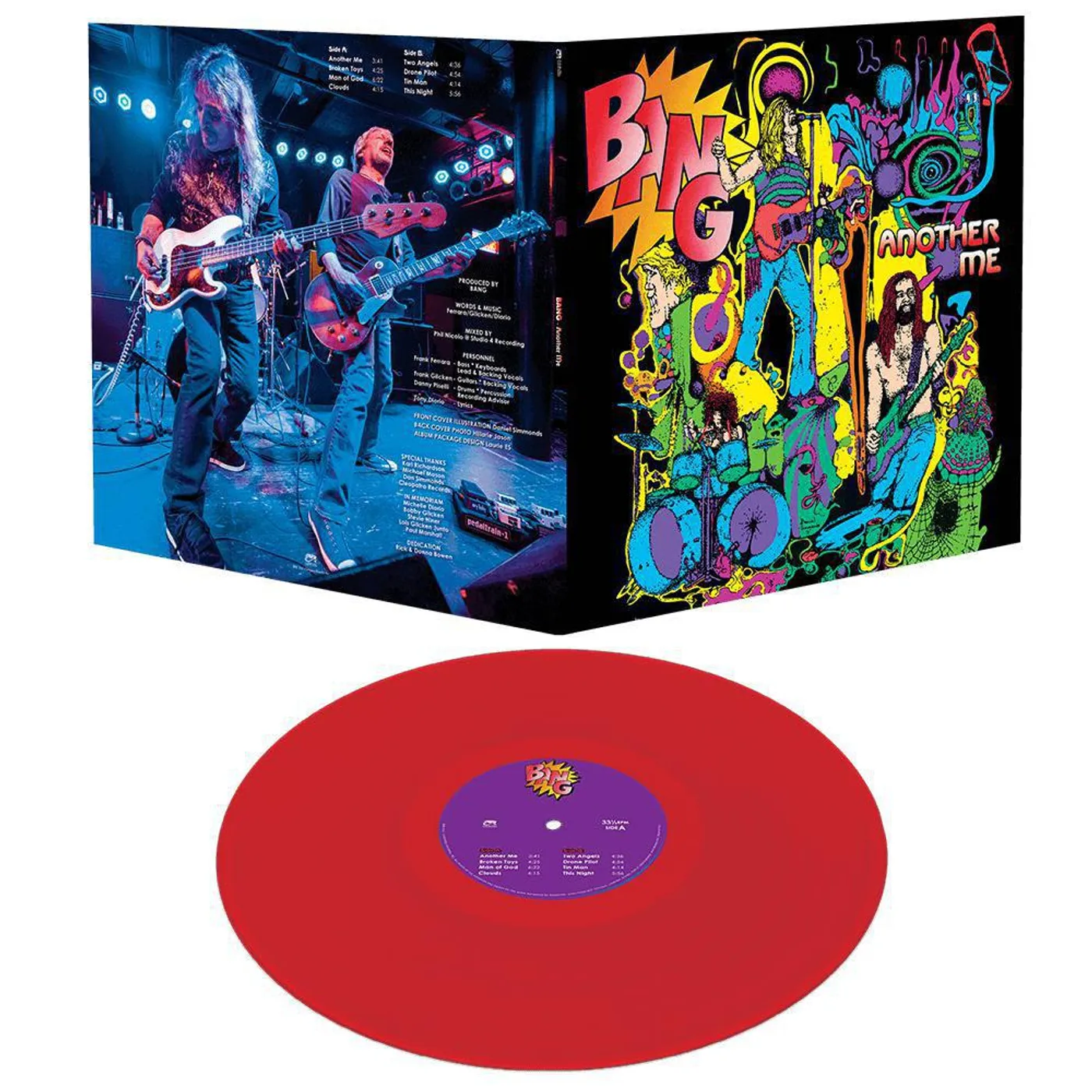 Bang ANOTHER ME - RED Vinyl Record