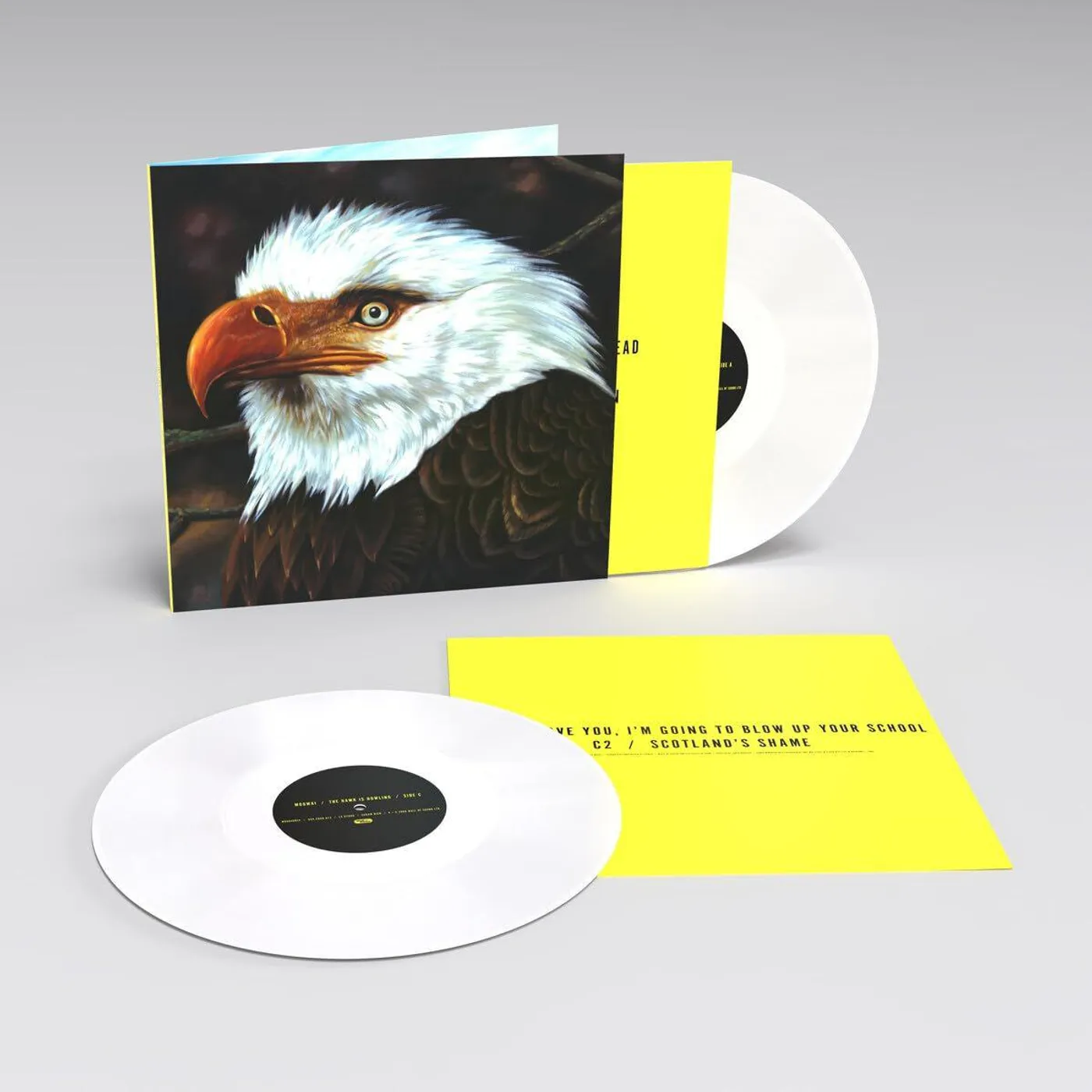 Mogwai Hawk Is Howling (White) Vinyl Record