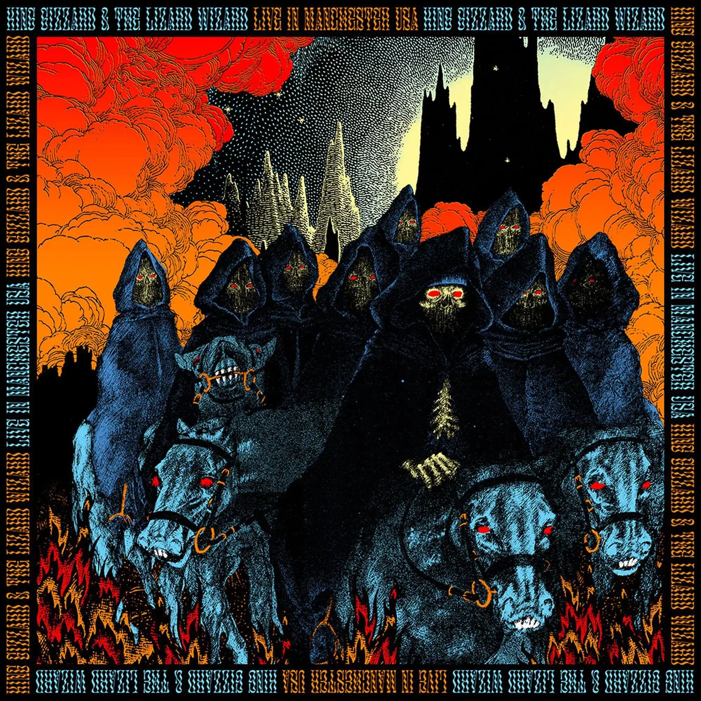 King Gizzard & The Lizard Wizard Live In Manchester USA (Colored) Vinyl Record