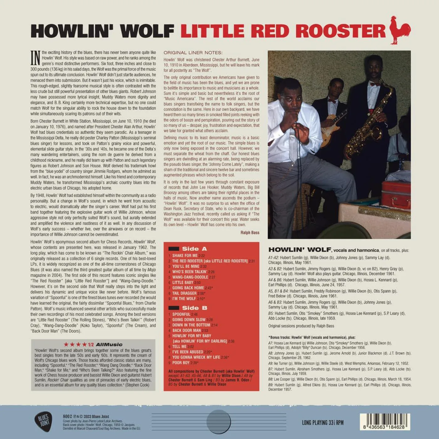 Howlin' Wolf Little Red Rooster Vinyl Record