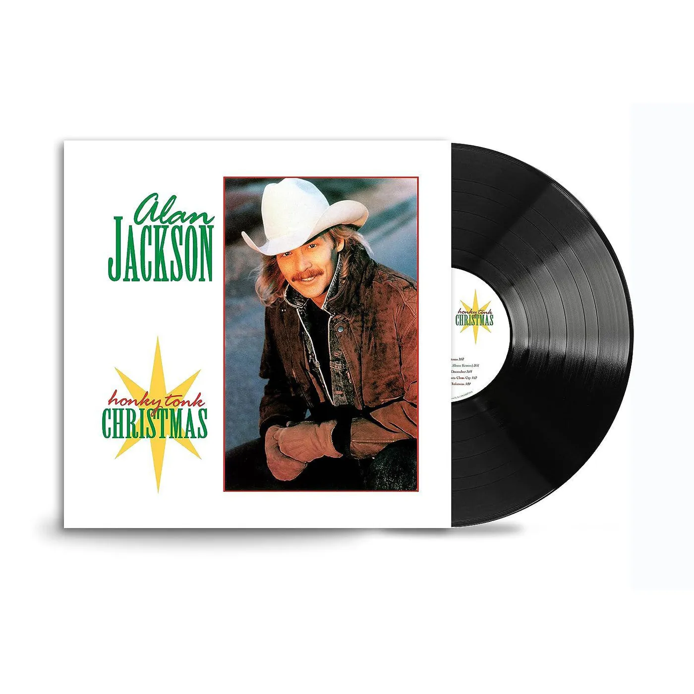 Alan Jackson Honky Tonk Christmas Vinyl Record