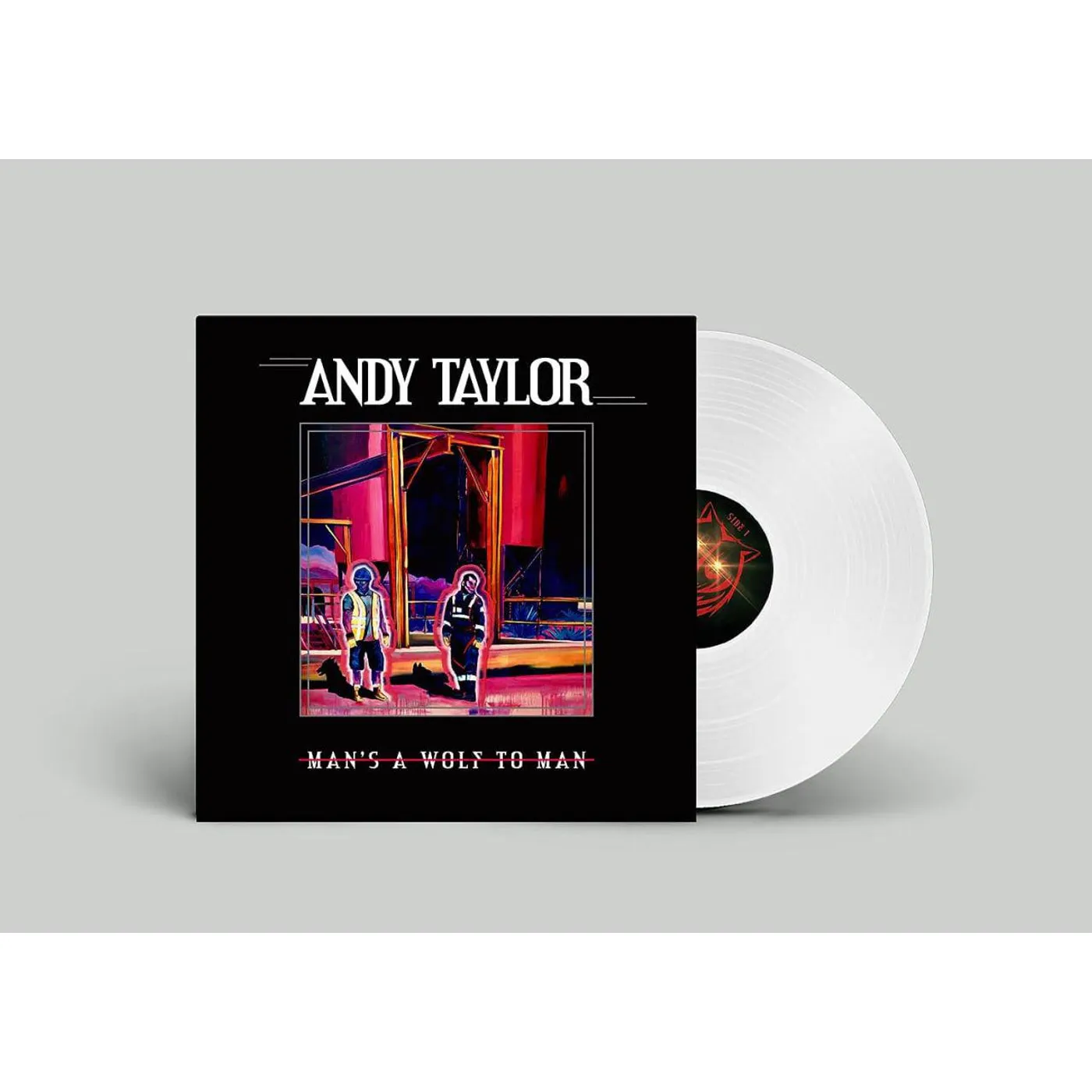 Andy Taylor MAN'S A WOLF TO MAN Vinyl Record