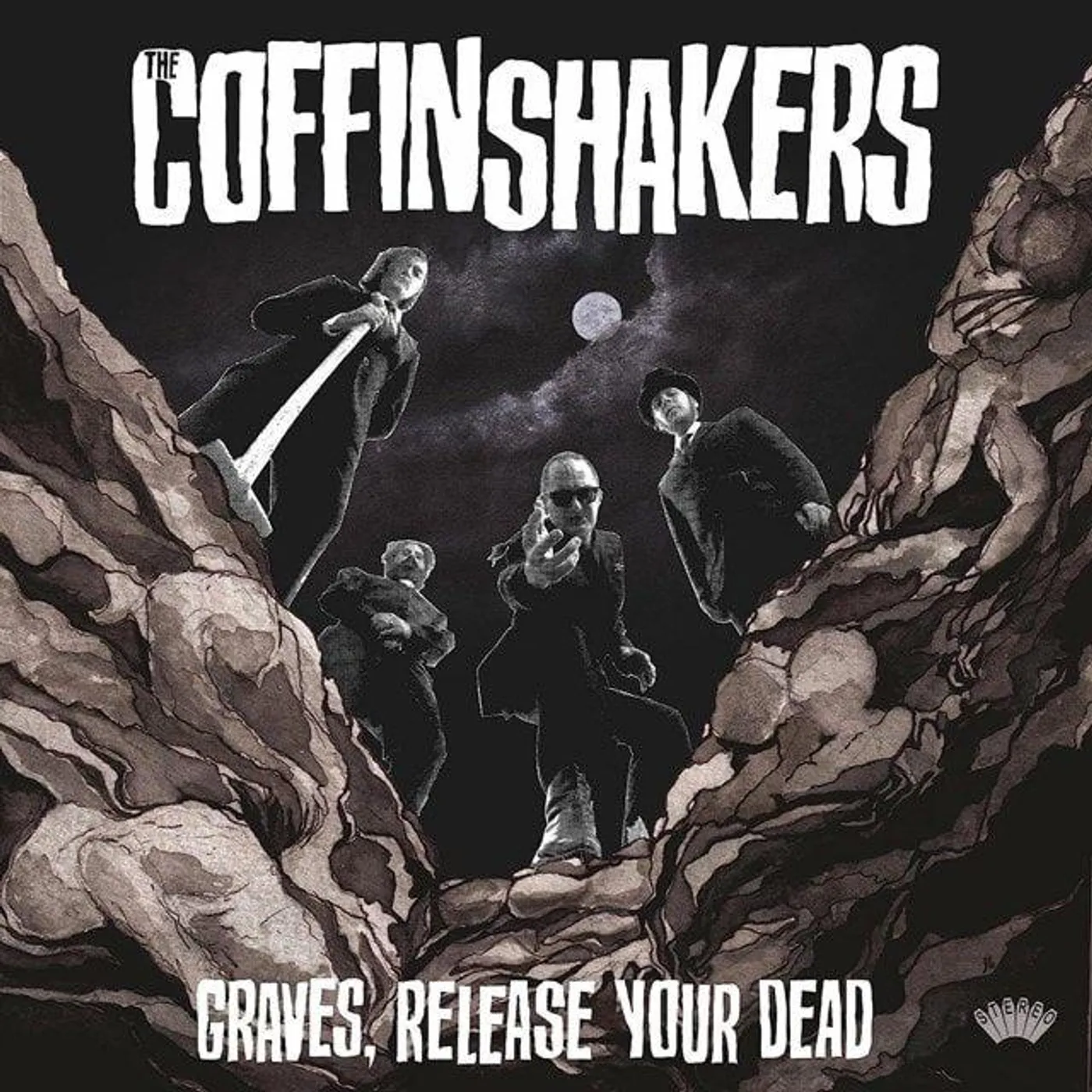 The Coffinshakers Graves Release Your Dead Vinyl Record