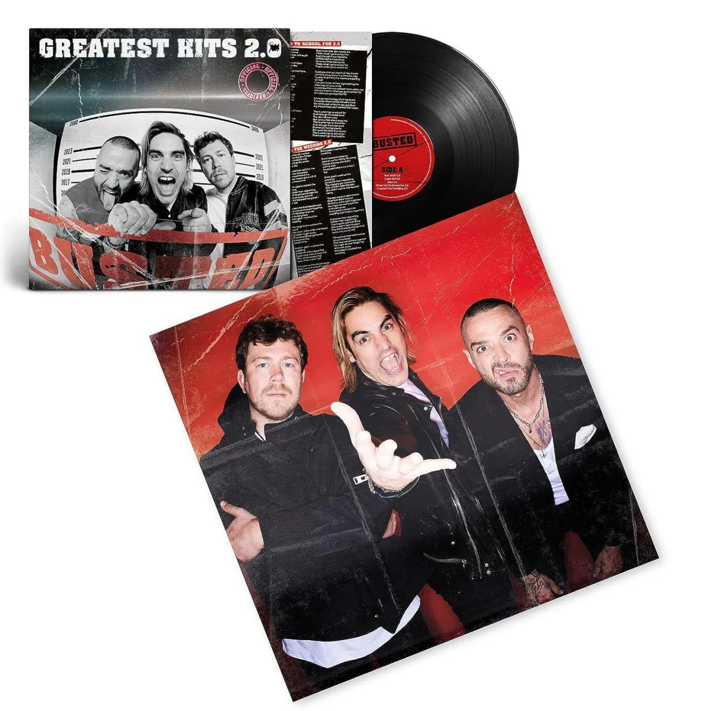 Busted Greatest Hits 2.0 Vinyl Record
