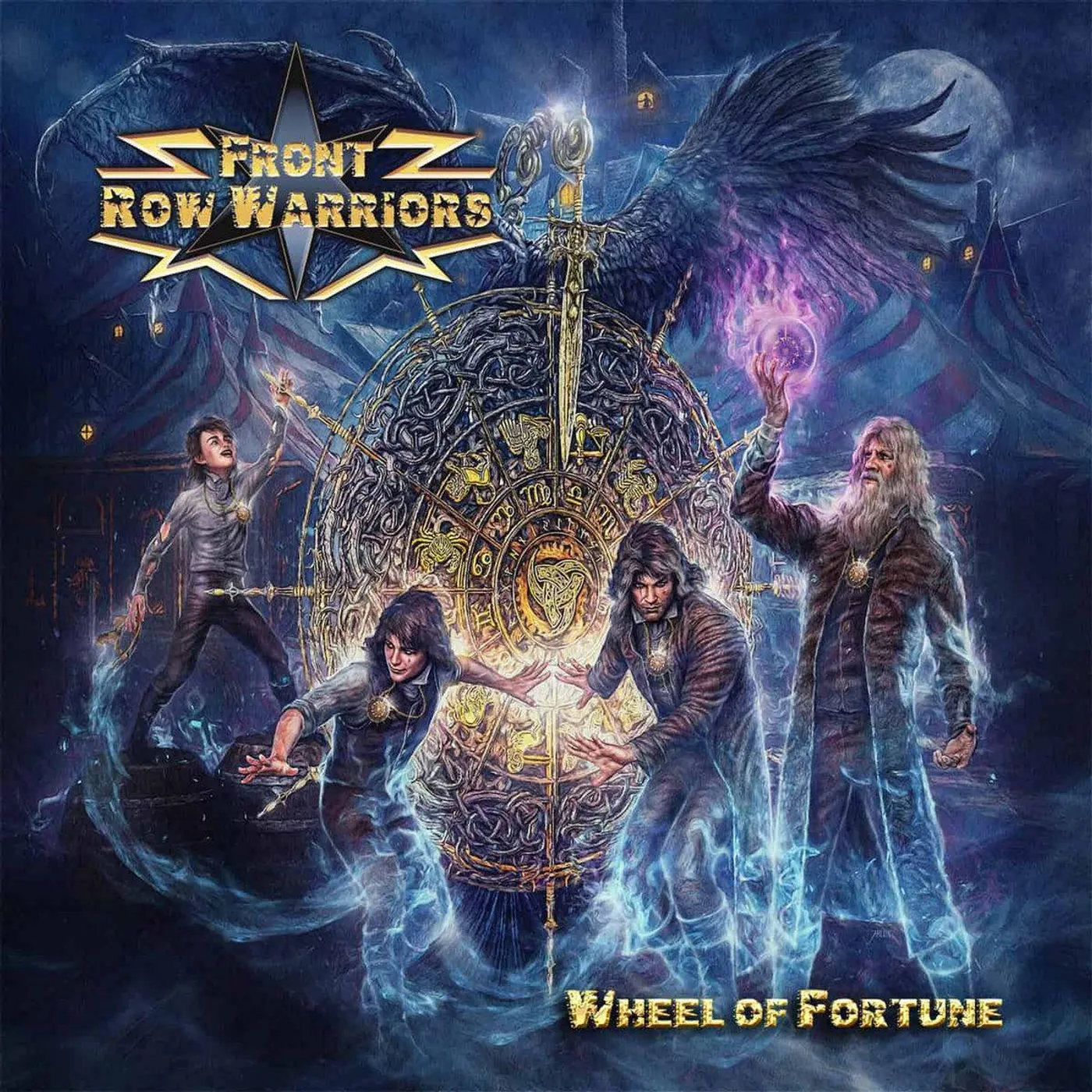 Front Row Warriors Wheel Of Fortune Vinyl Record