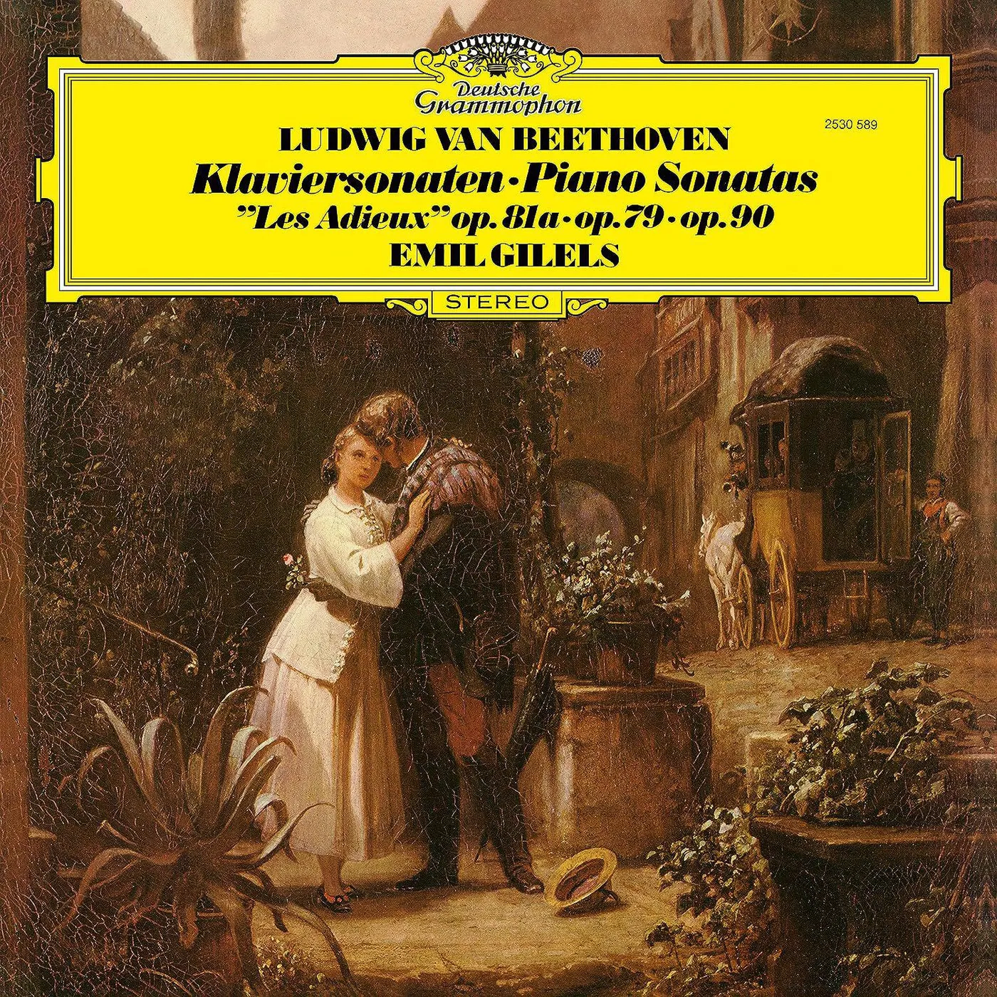 Beethoven / Emil Gilels Piano Sonata Nos. 25 - 27 (Original Source Series) Vinyl Record