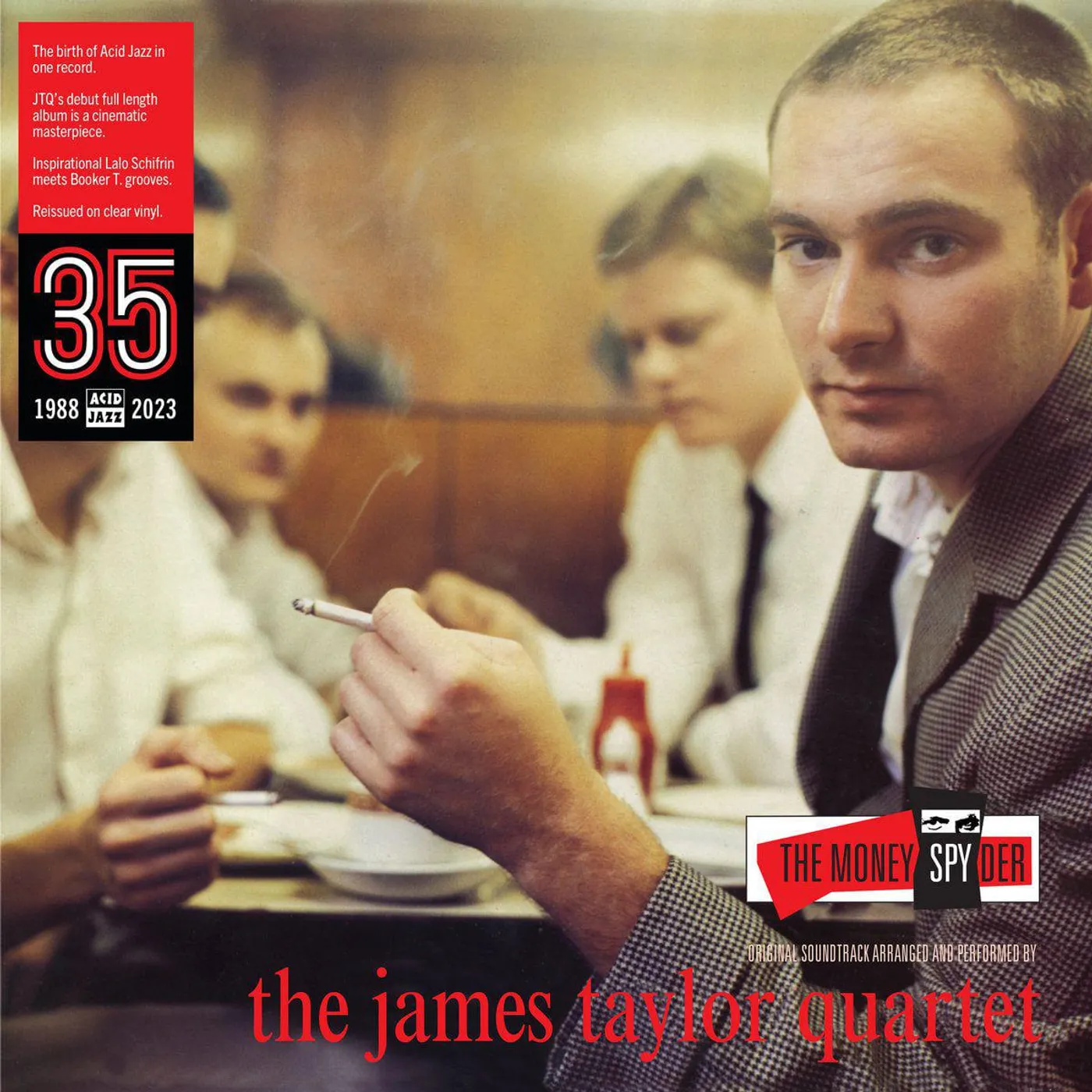 James Taylor The Money Spyder (Clear) Vinyl Record