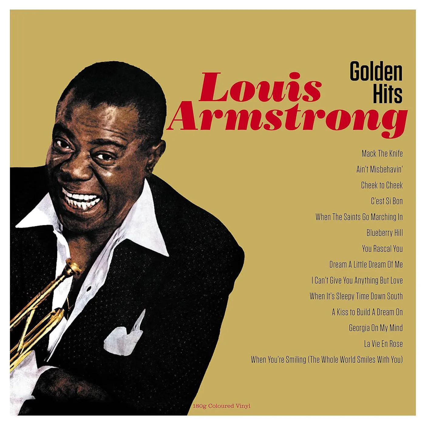 Louis Armstrong Golden Hits Vinyl Record