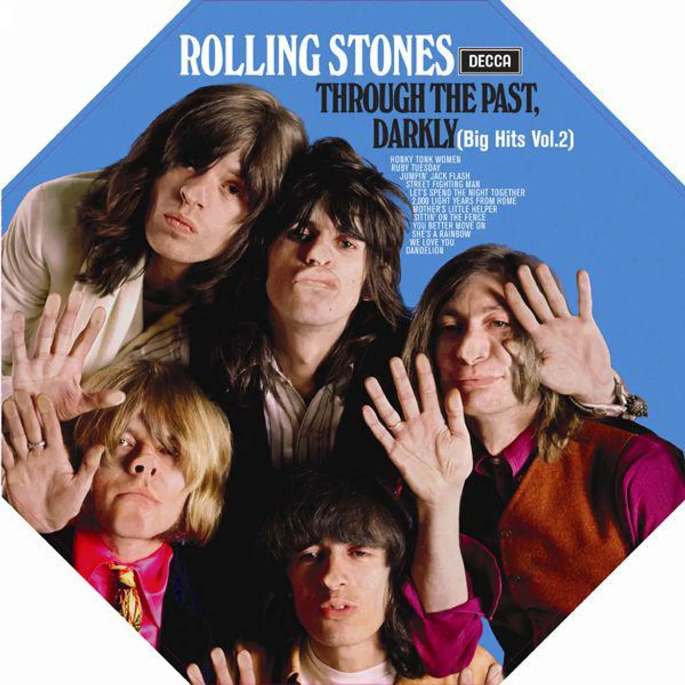 The Rolling Stones Through The Past Darkly (Big Hits Vol 2) (UK Ver) Vinyl Record