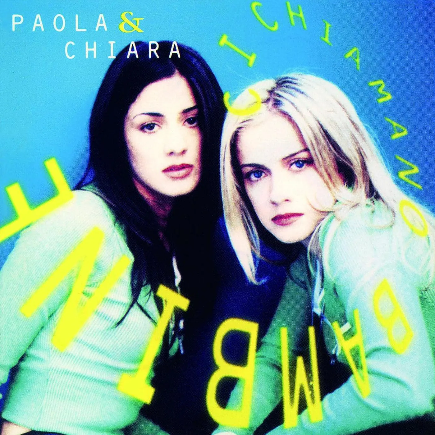 Paola & Chiara Ci Chiamano Bambine (Autographed, Yellow) Vinyl Record