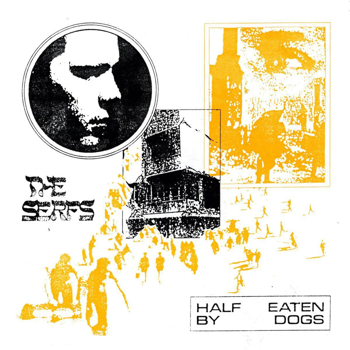 The Serfs Half Eaten By Dogs - Raw Metal Vinyl Record