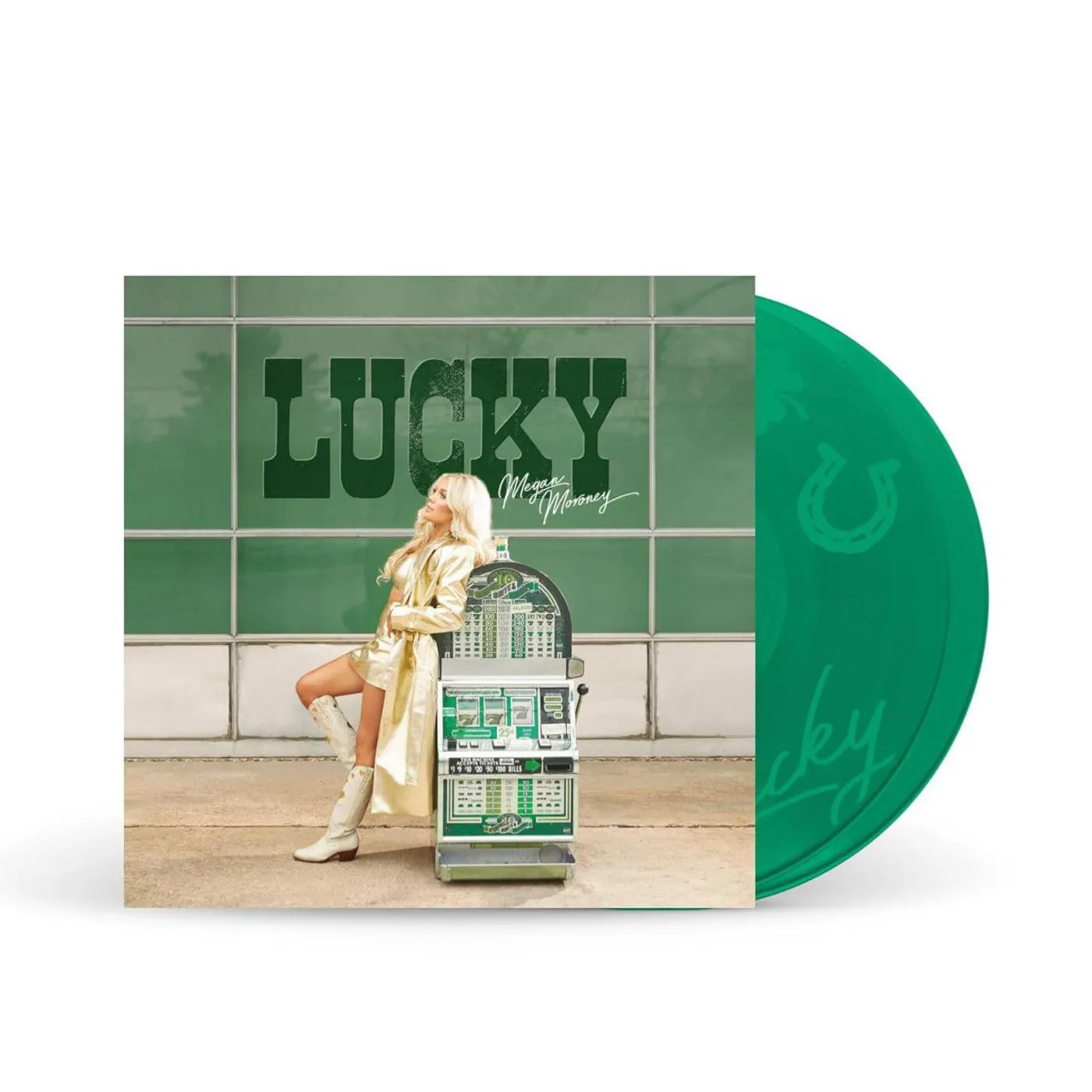 Megan Moroney Lucky (2LP/Explicit/Translucent Green) Vinyl Record