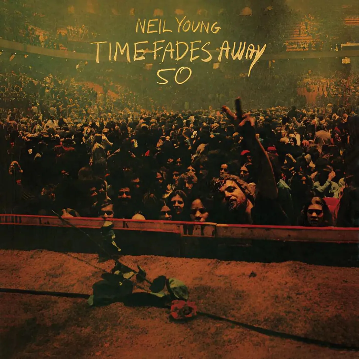Neil Young Time Fades Away (50th Anniversary Edition/Clear) Vinyl Record