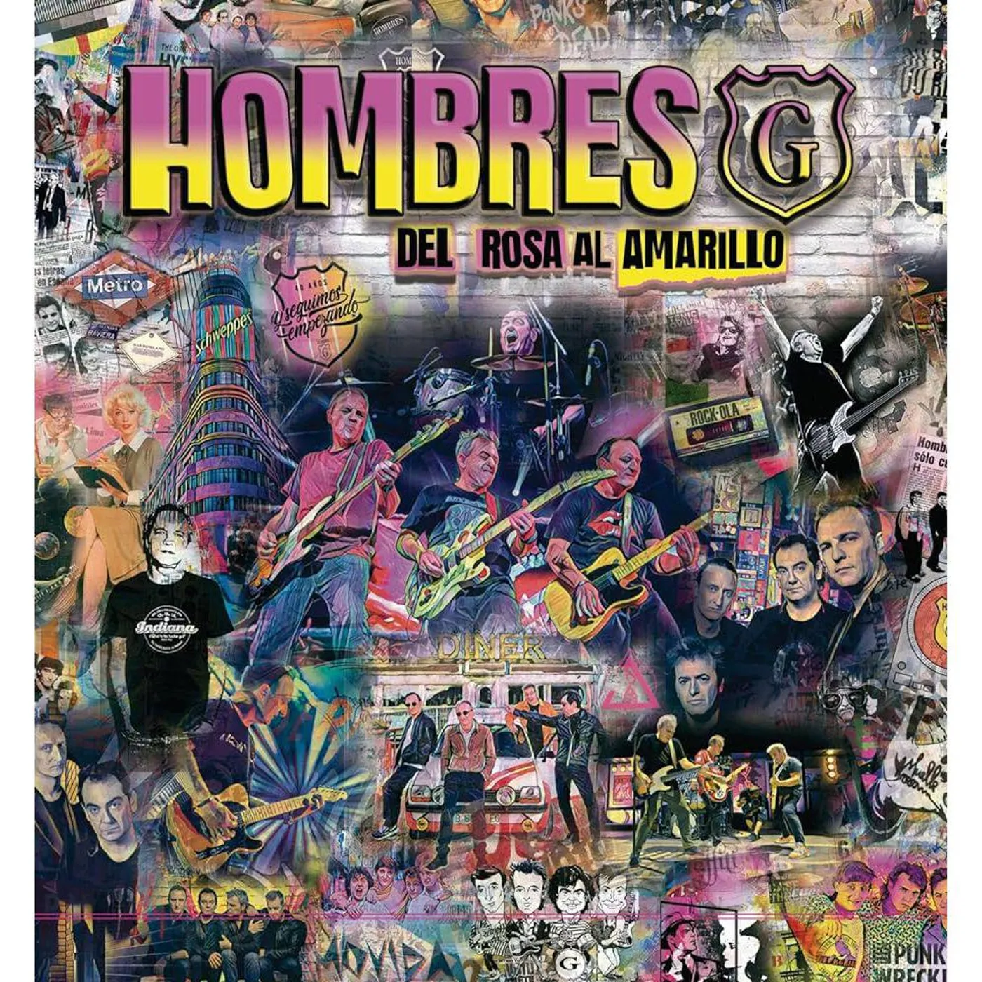 Hombres G Del Rosa Al Amarillo Box Set (Vinyl)