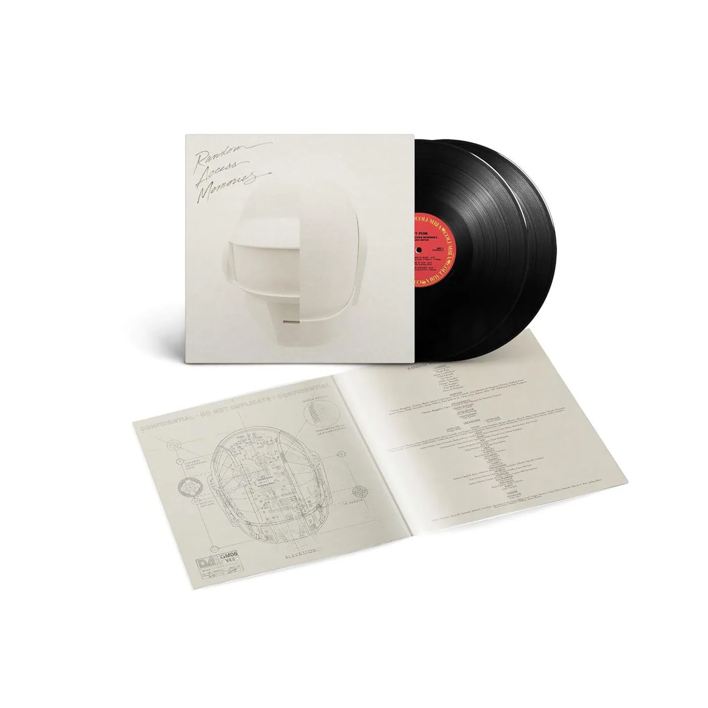 Daft Punk Random Access Memories (Drumless Edition) Vinyl Record