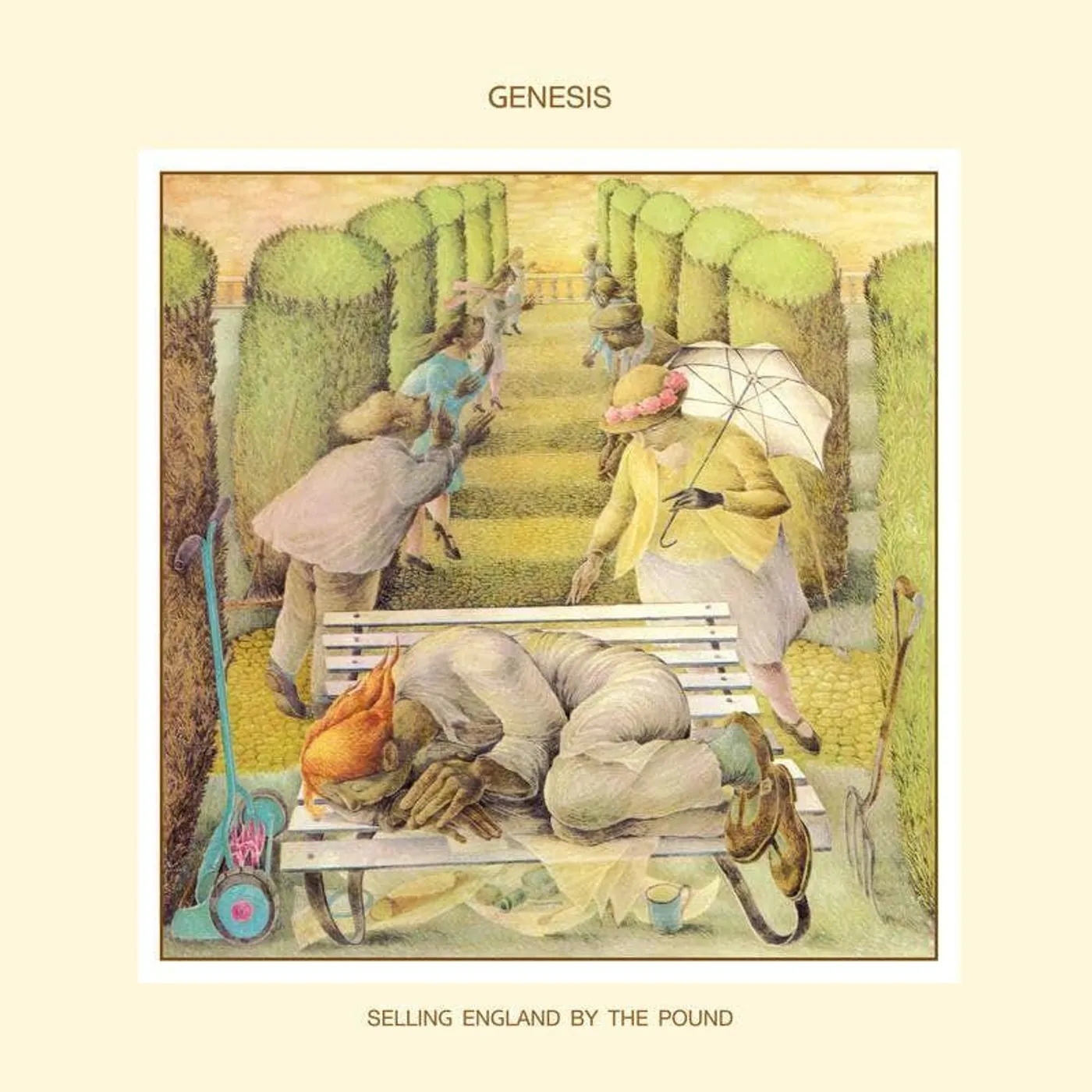 Genesis SELLING ENGLAND BY THE POUND Vinyl Record