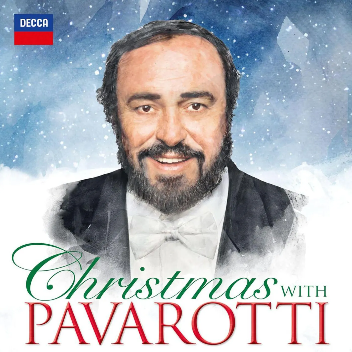 Christmas With Pavarotti (Blue) Vinyl Record