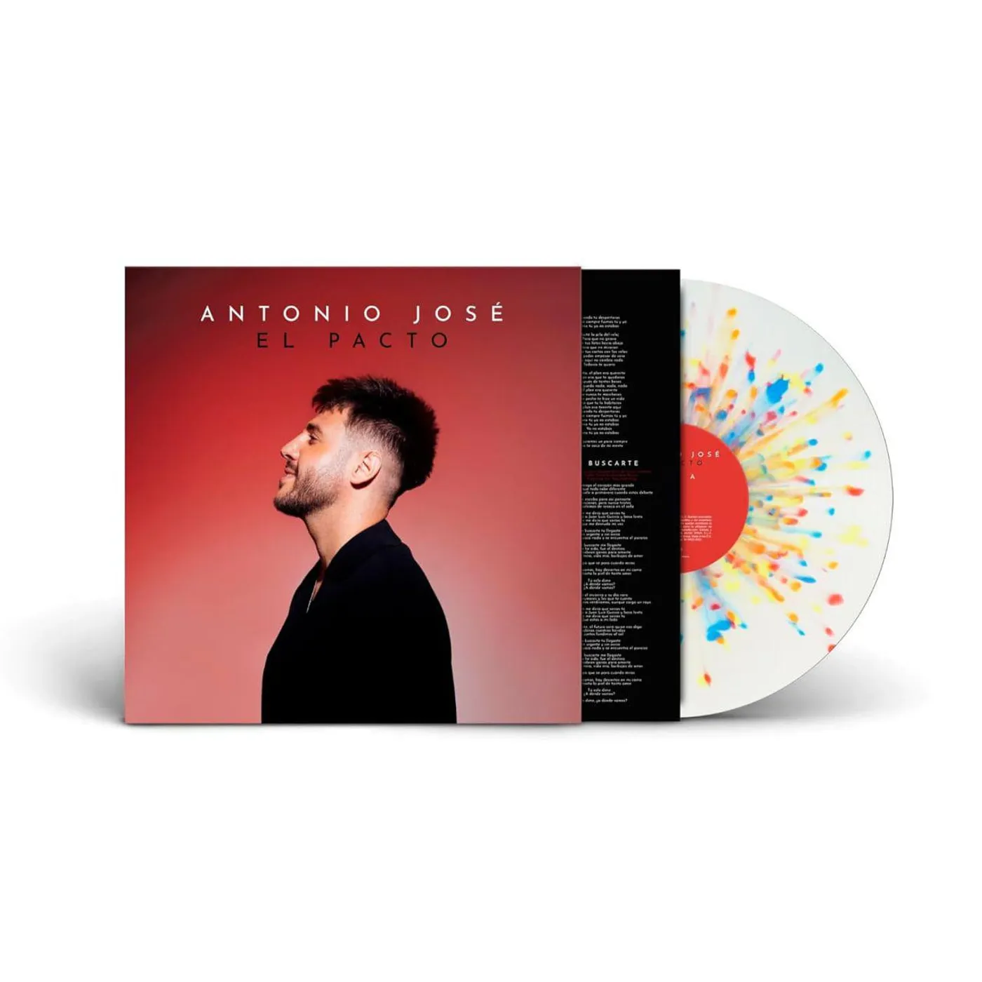 Antonio José El Pacto (Splatter) Vinyl record