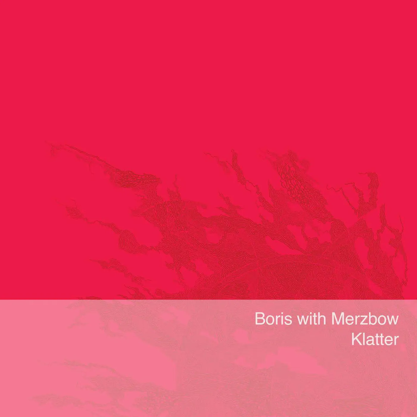 Boris With Merzbow Klatter (Pink) Vinyl Record