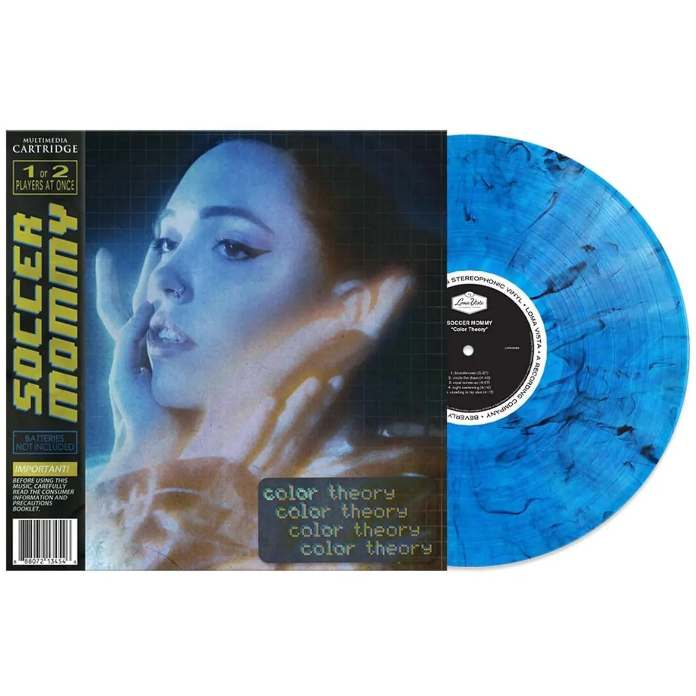 Soccer Mommy color theory (Blue Smoke) Vinyl Record