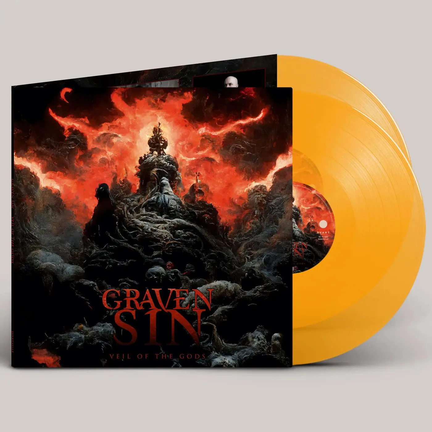 Graven Sin VEIL OF THE GODS Vinyl Record