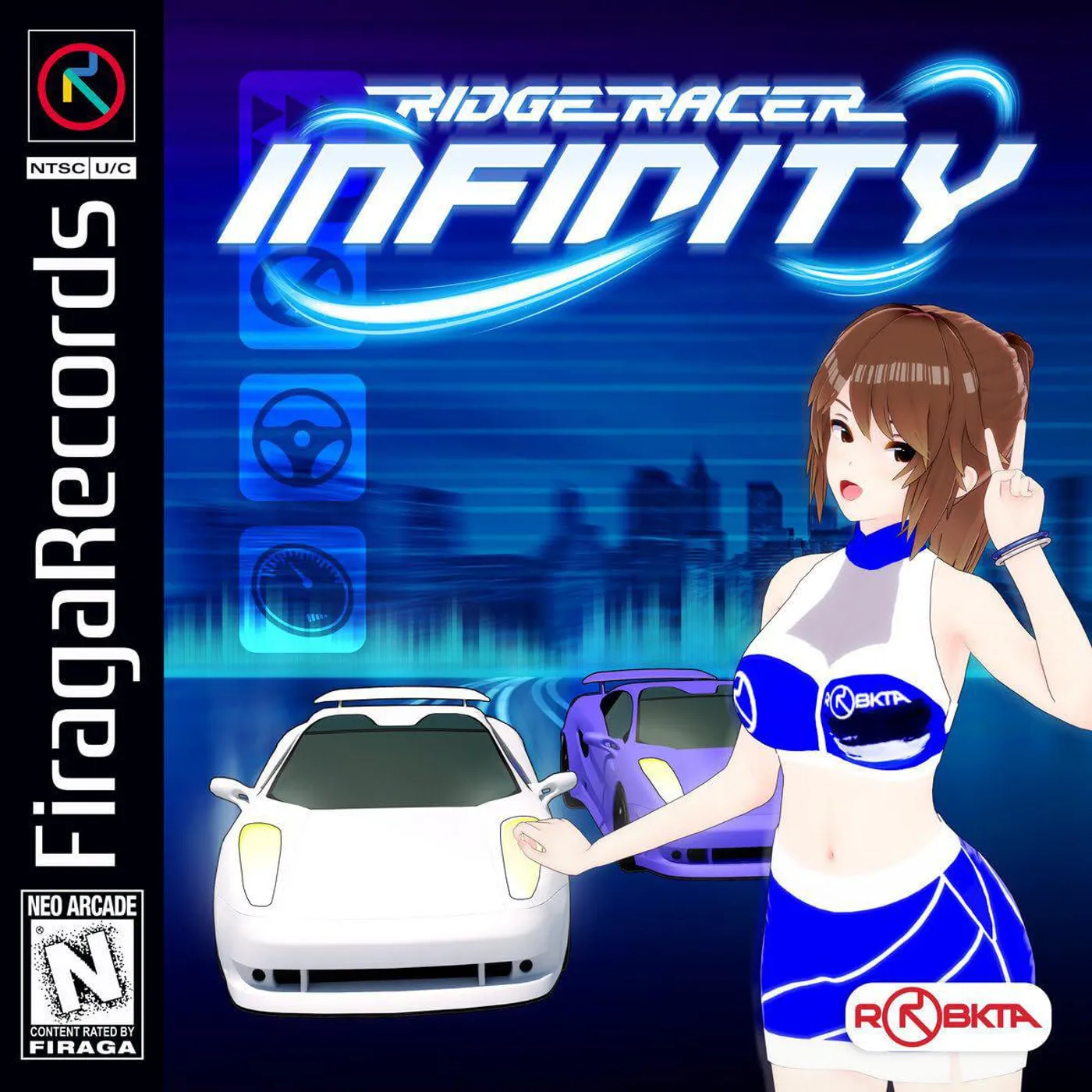 RoBKTA Ridge Racer Infinity - Original Soundtrack Vinyl Record