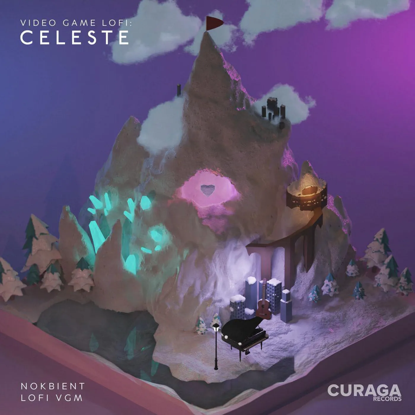 nokbient Video Game Lofi: Celeste - Original Soundtrack Vinyl Record