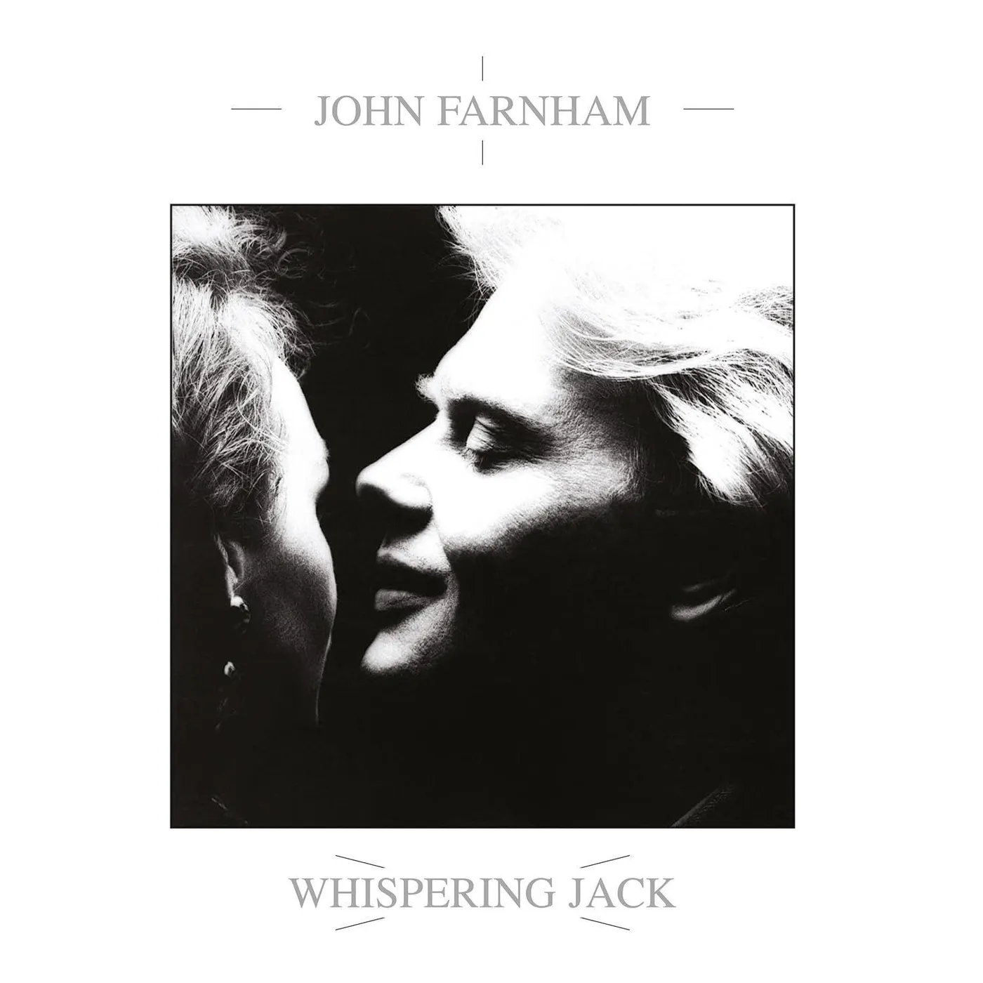 John Farnham Whispering Jack (Limited White & Black Marble) Vinyl Record