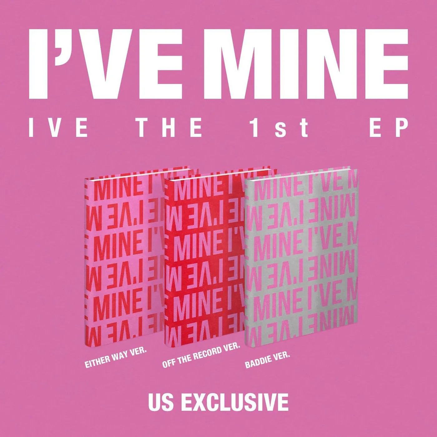IVE  I've Mine (Sticker, Photo Book) CD