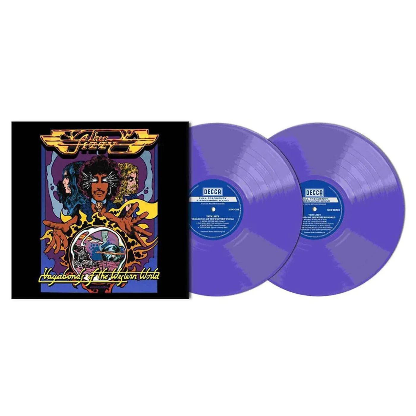 Thin Lizzy Vagabonds Of The Western World (Deluxe Edition /2Lp /Purple) Vinyl Record