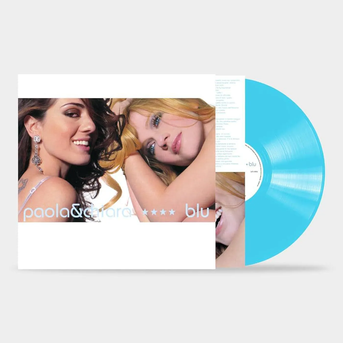 Paola & Chiara BLU (Blue / Autographed) Vinyl Record