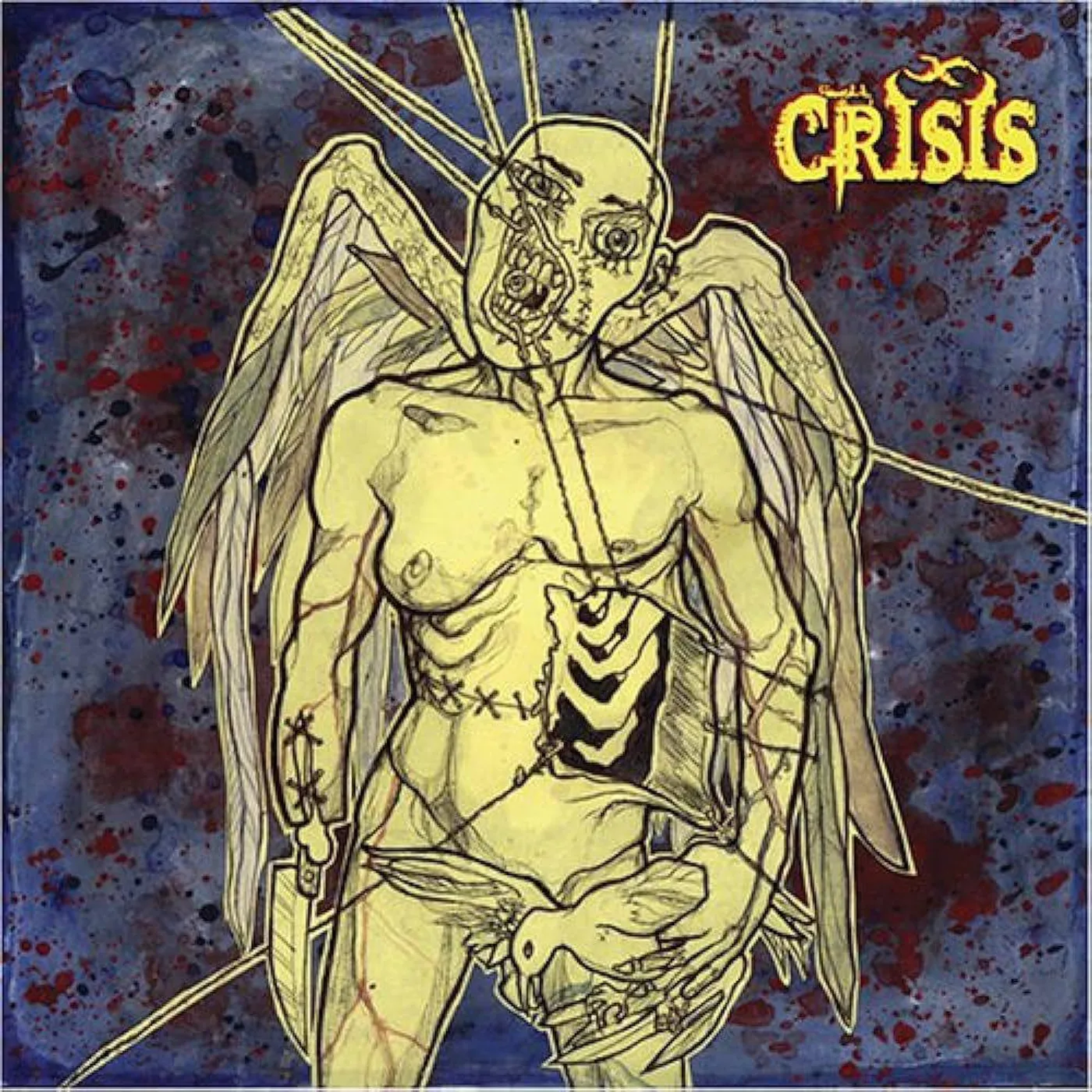 CRISIS 8 Convulsions Vinyl Record