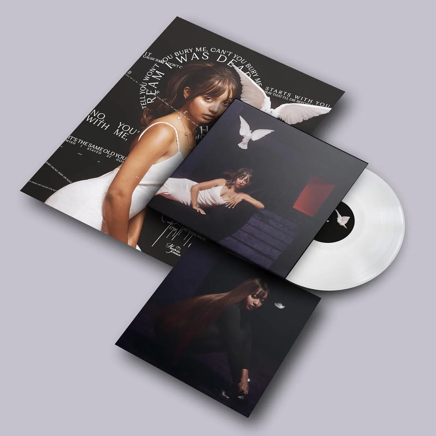 PinkPantheress Heaven Knows (White) Vinyl Record