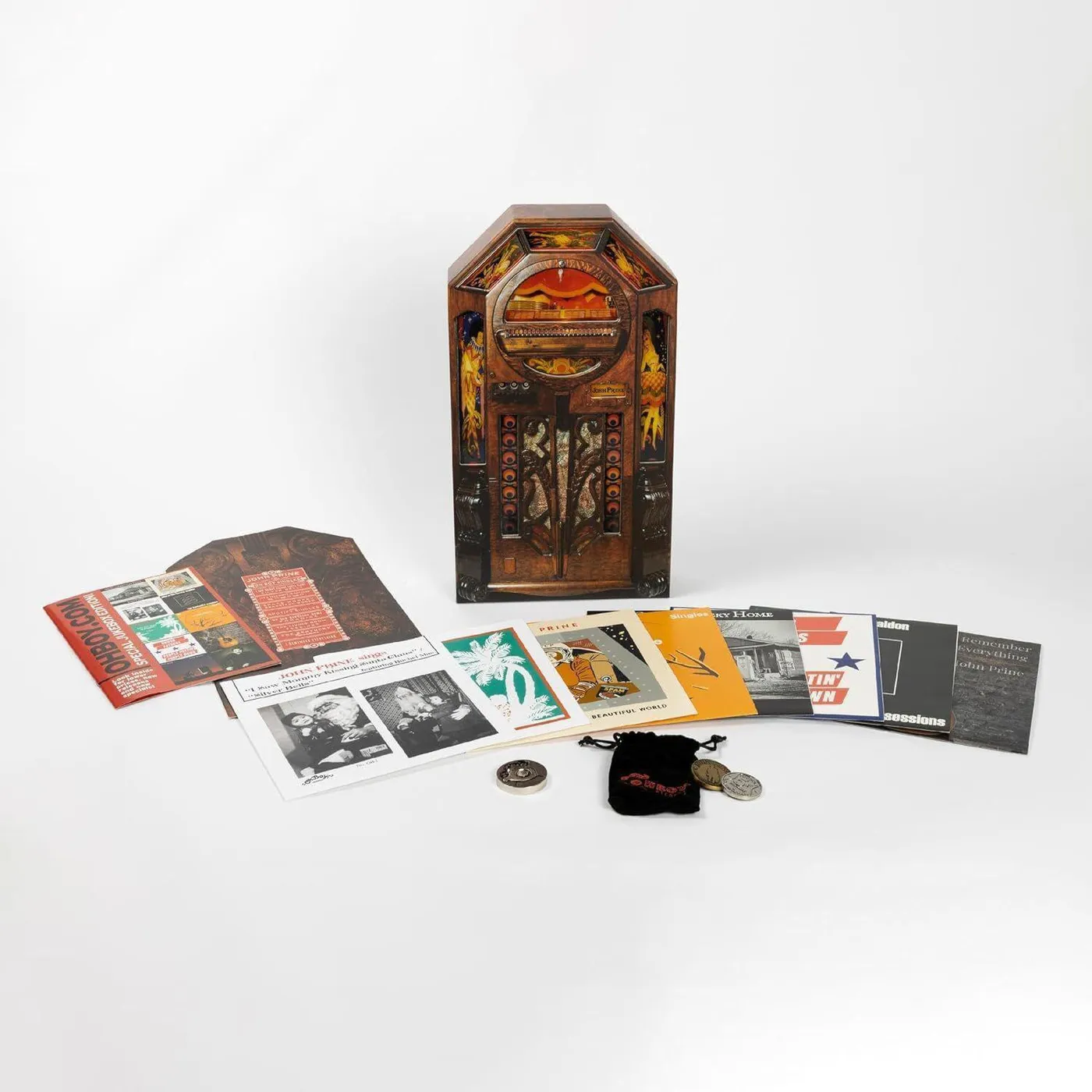 John Prine Oh Boy Singles 7" Jukebox Box Set (Vinyl)
