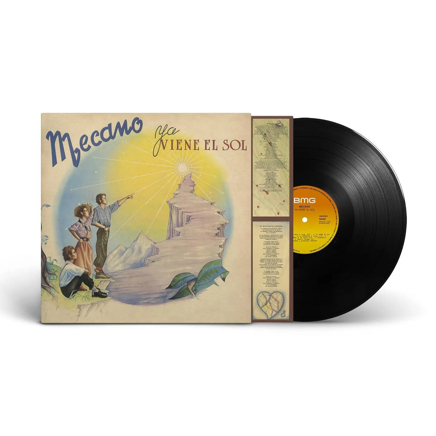 Mecano Ya Viene El Sol Vinyl Record