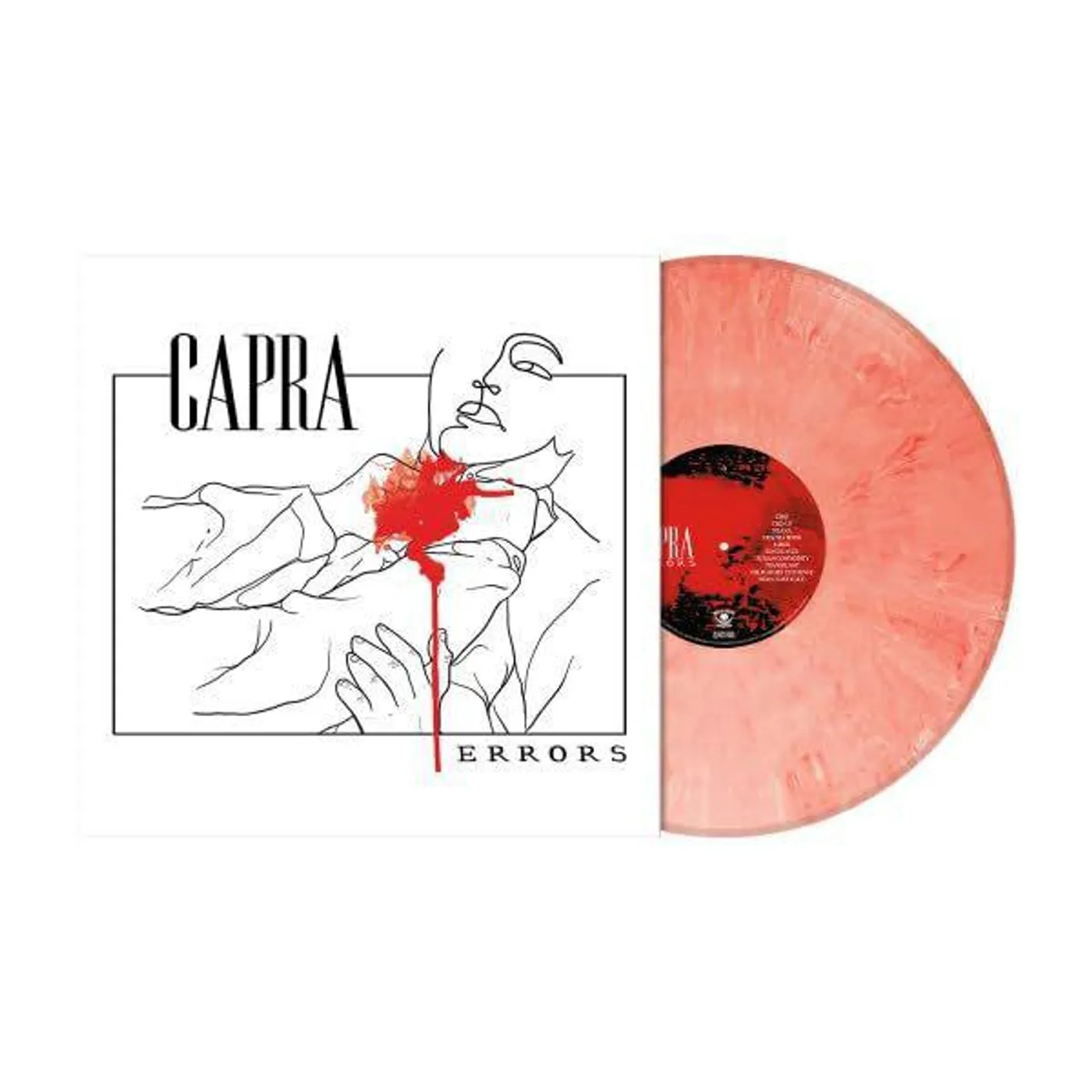Capra Erros (Red & White Marble) Vinyl Record