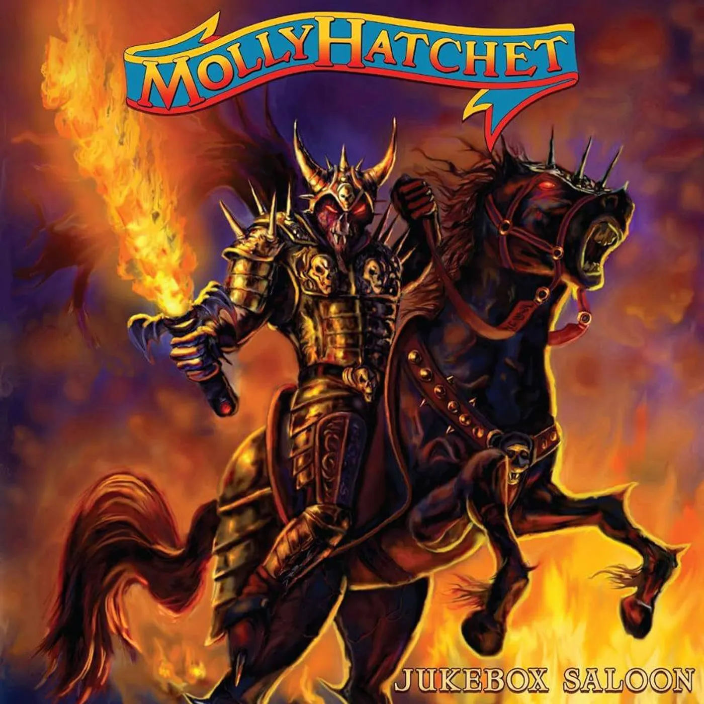 Molly Hatchet Jukebox Saloon (Orange) Vinyl Record