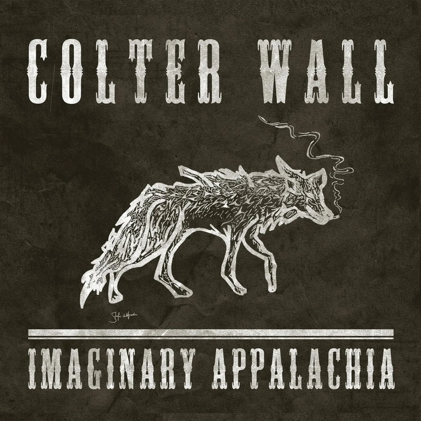 Colter Wall Imaginary Appalachia (Red) Vinyl Record