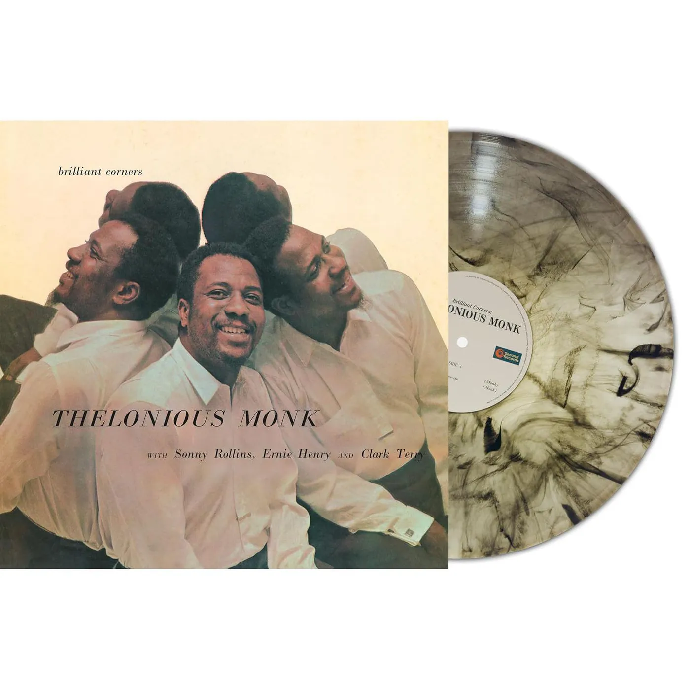 Thelonious Monk Brilliant Corners (Grey Marble) Vinyl Record