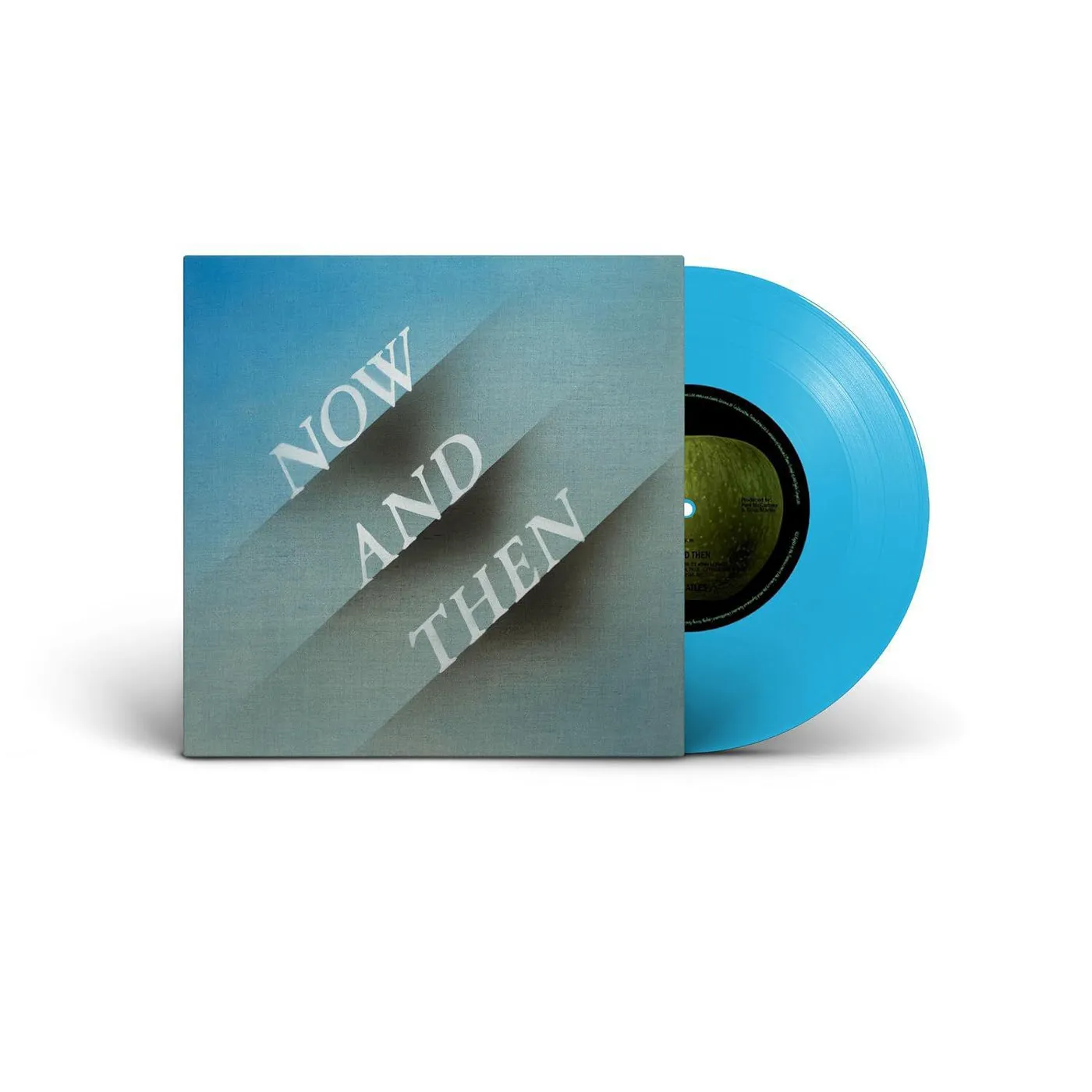 The Beatles Now And Then (Light Blue) Vinyl Record