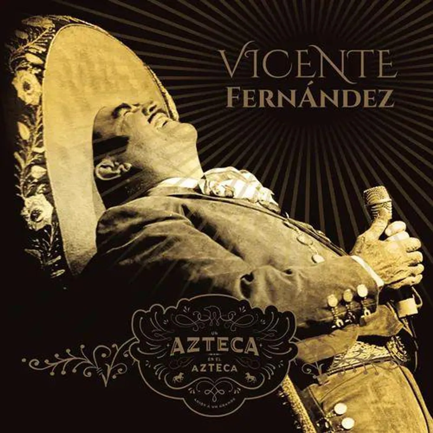 Vicente Fernández Un Azteca En El Azteca (3LP/with DVD/Box Set) Vinyl Record
