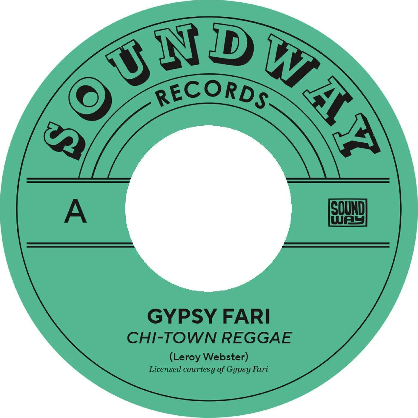 Gypsy Fari CHI-TOWN REGGAE Vinyl Record