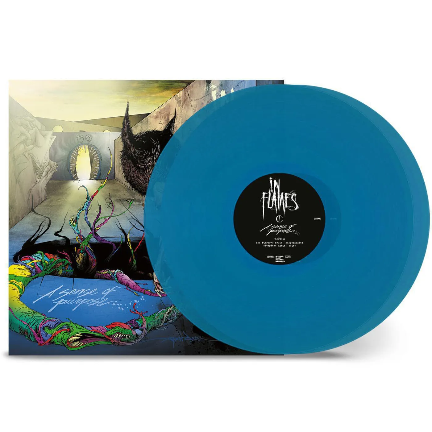 In Flames Sense Of Purpose (The Mirror's Truth Version) (Blue, Remastered) Vinyl Record