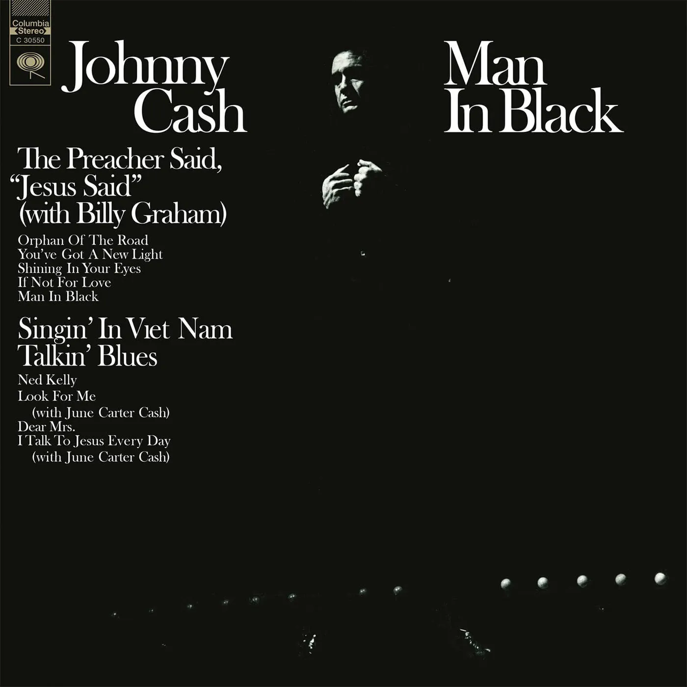 Johnny Cash Man In Black Vinyl Record