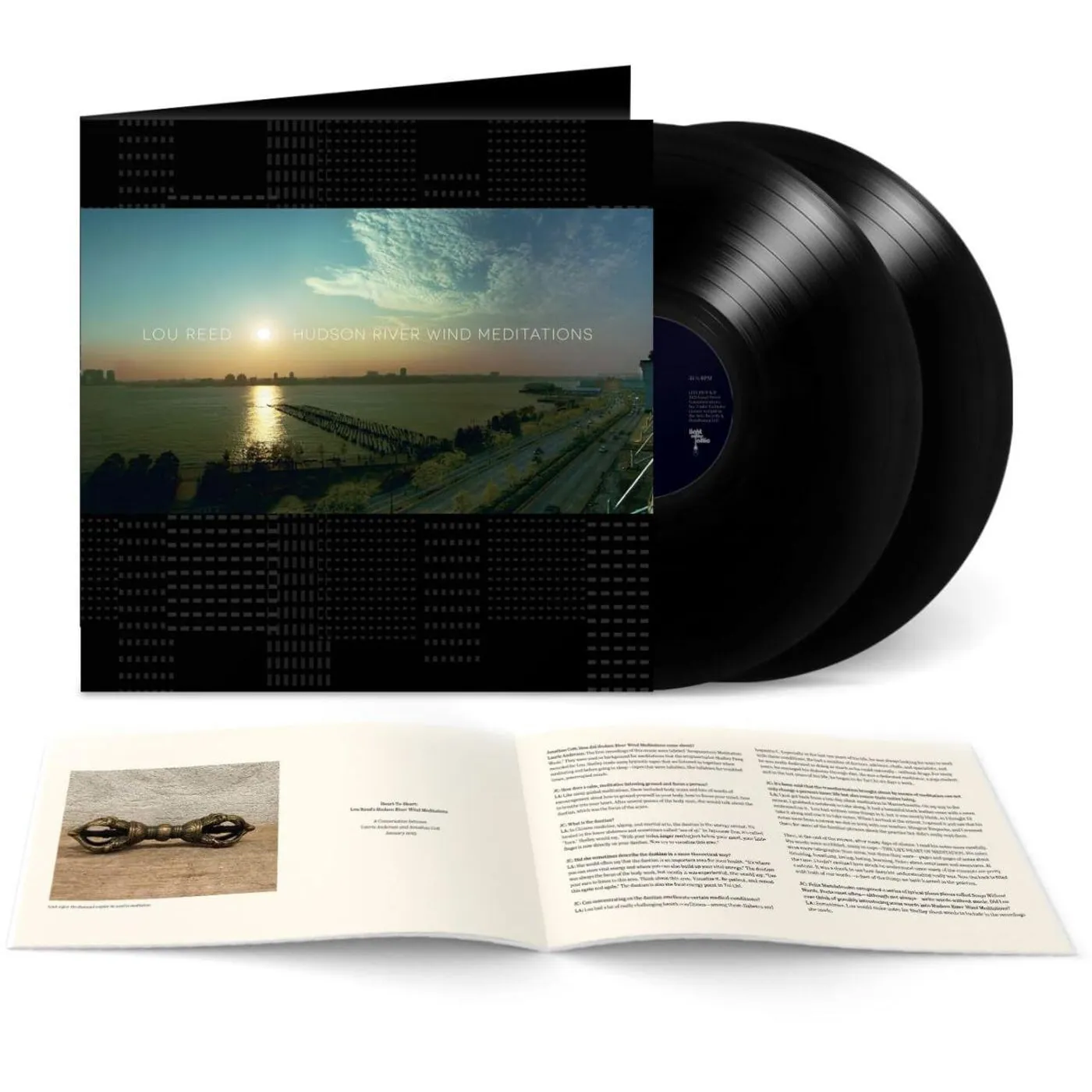 Lou Reed Hudson River Wind Meditations (2LP) Vinyl Record