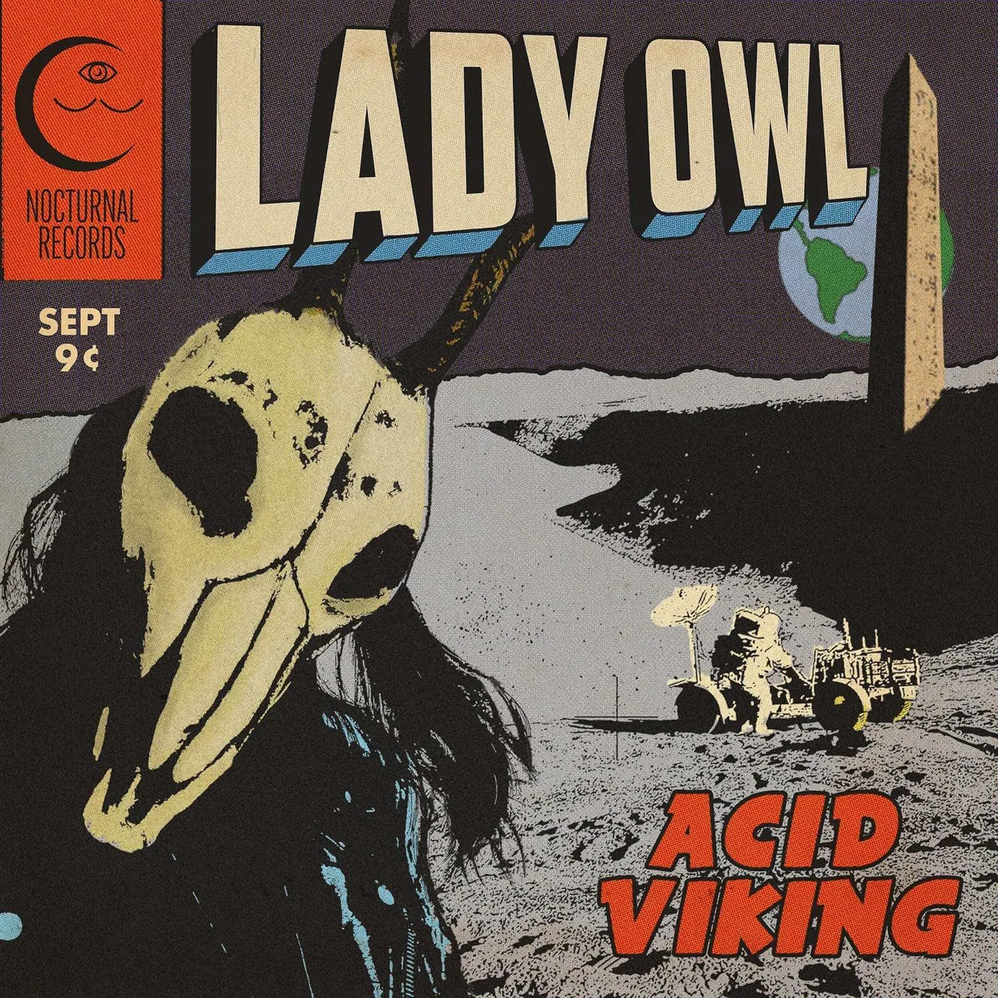 Lady Owl Acid Viking Vinyl Record