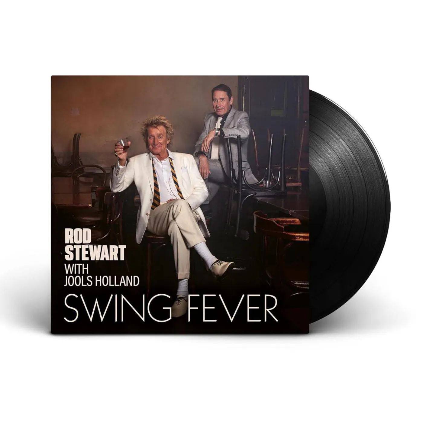 Rod Stewart / Jools Holland SWING FEVER Vinyl Record
