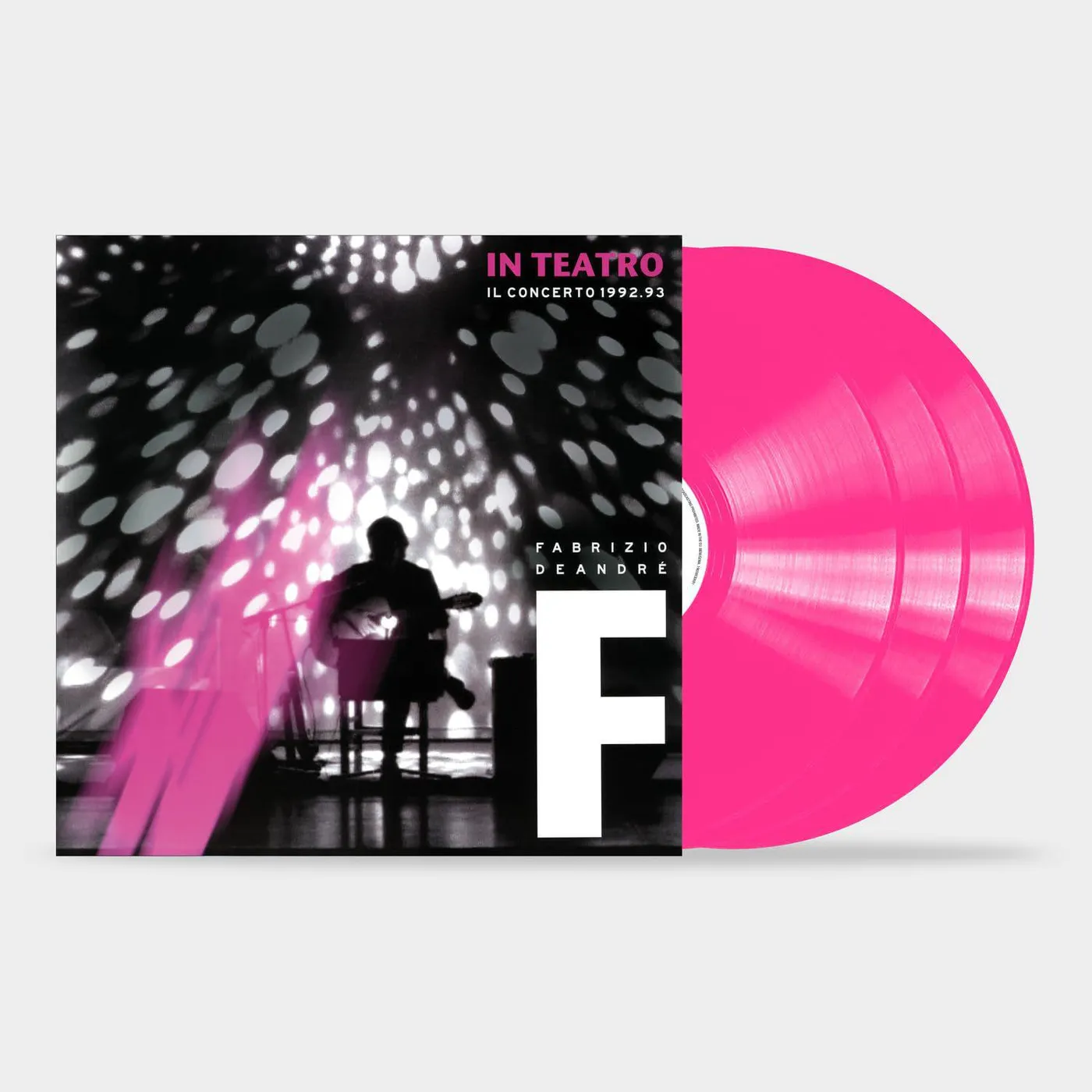 Fabrizio De André In Teatro: II Concerto 1992-1993 (180-Gram/Pink/3LP) Vinyl Record