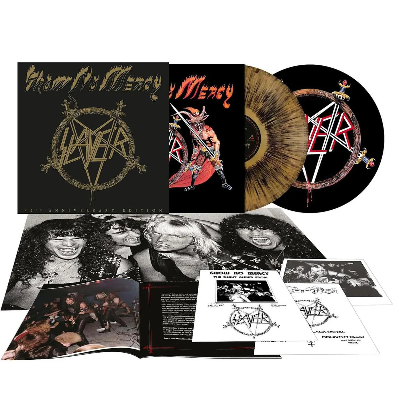 Slayer Show No Mercy (40Th Anniversary Edition) Vinyl Record
